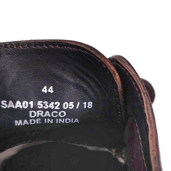 Base London Draco Derby Shoes in Brown Leather - Picture 7 of 10